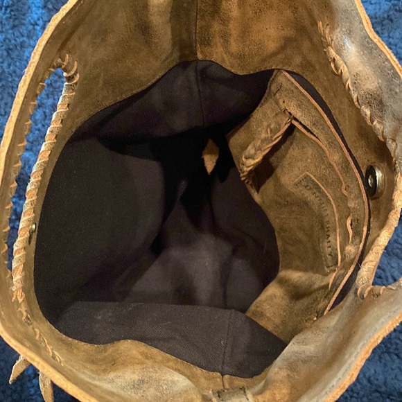 Jennifer Haley Fringe Distressed Crossbody/clutch - Picture 7 of 11